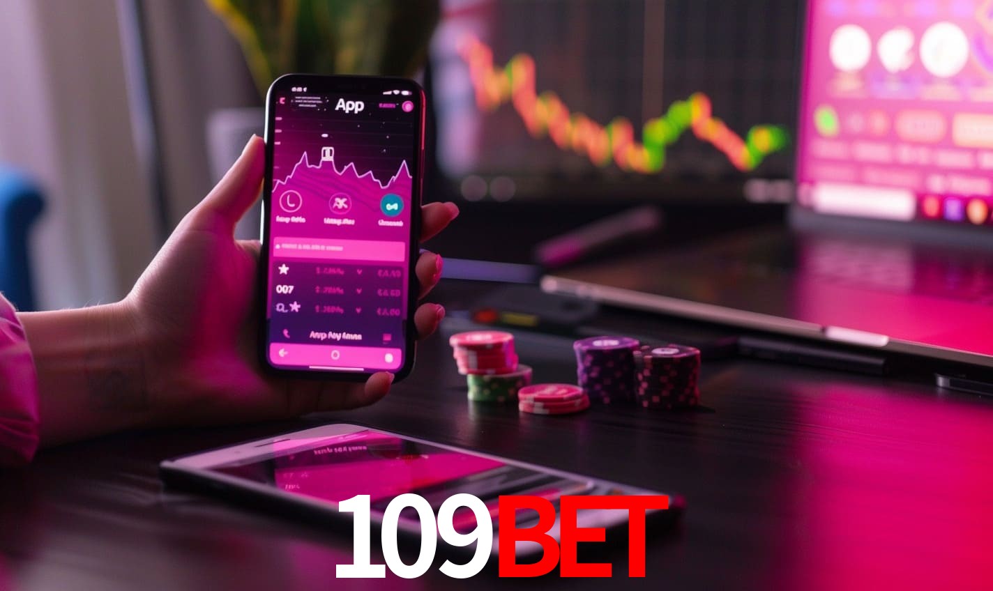 Recursos Exclusivos do App 109BET - Modo Offline, Login Biométrico